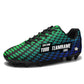 Custom Gradient Soccer Cleats Sports Shoes for Kids Adults