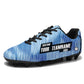 Custom Gradient Soccer Cleats Sports Shoes for Kids Adults