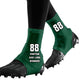 Custom Football Spats Cleat Covers Guards for Kids Adults