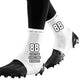 Custom Football Spats Cleat Covers Guards for Kids Adults