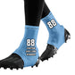 Custom Football Spats Cleat Covers Guards for Kids Adults