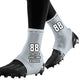 Custom Football Spats Cleat Covers Guards for Kids Adults