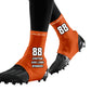 Custom Football Spats Cleat Covers Guards for Kids Adults