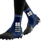 Custom Football Spats Cleat Covers Guards for Kids Adults