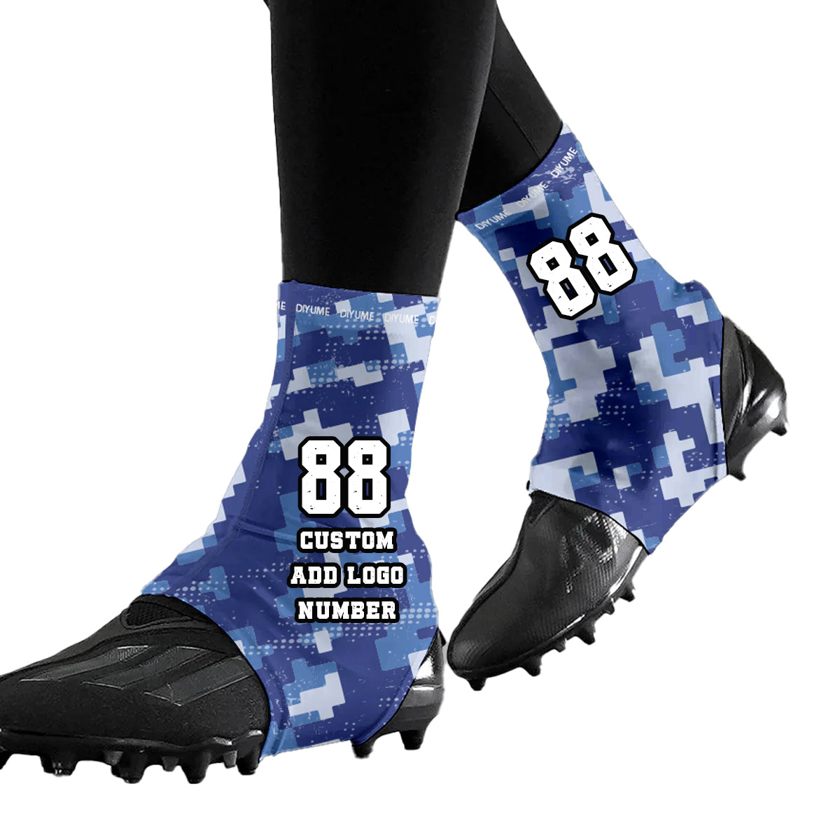 Custom Camouflage Spats Football Cleat Covers Sports Gear