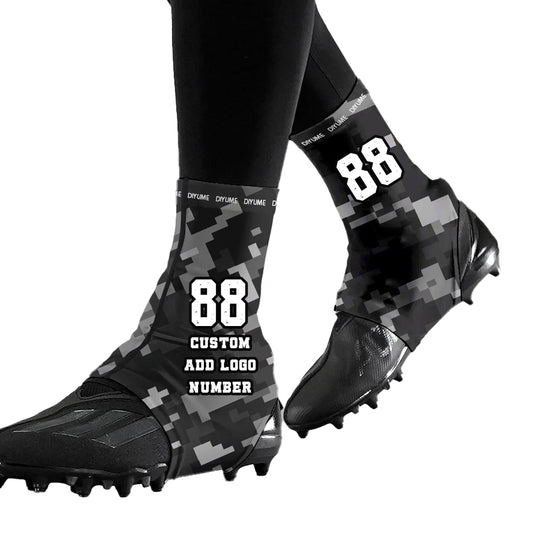 Custom Camouflage Spats Football Cleat Covers Sports Gear