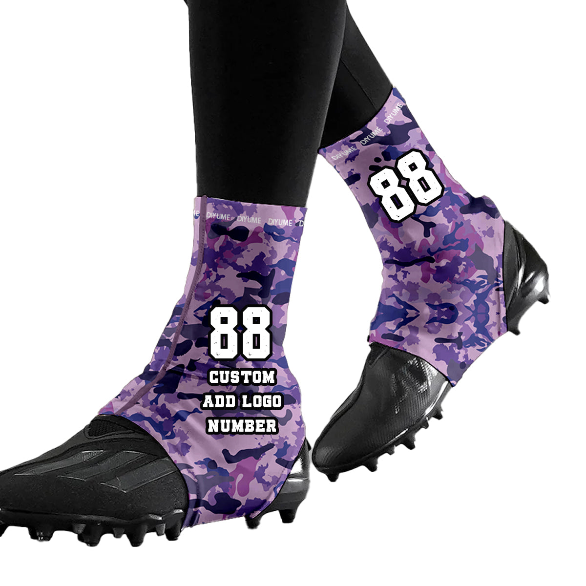 Custom Camouflage Spats Football Cleat Covers Sports Gear