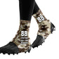 Custom Camouflage Spats Football Cleat Covers Sports Gear