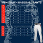 Custom Camouflage Cropped Baseball Pants