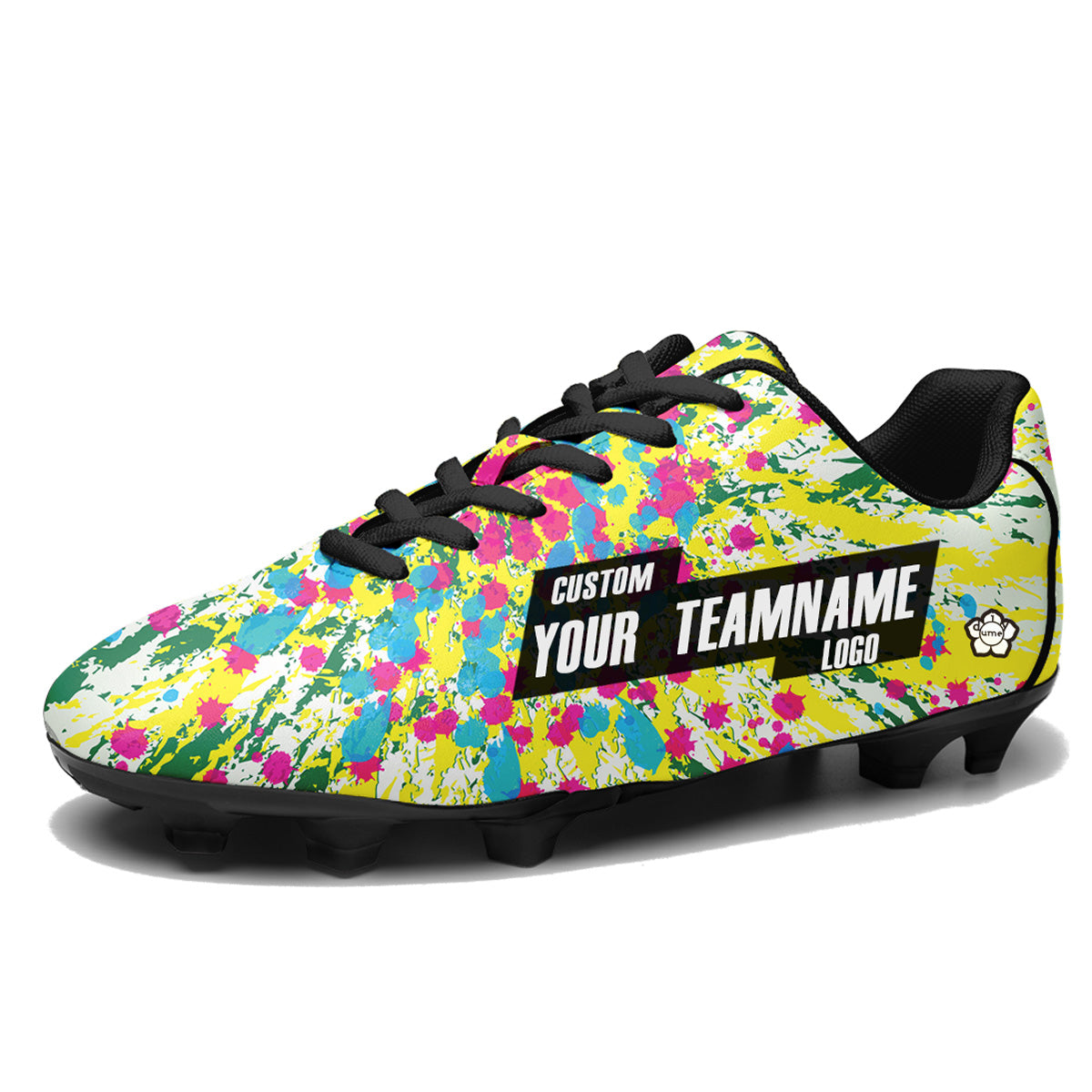 Customizable Graffiti Street Art Soccer Cleats for Teams