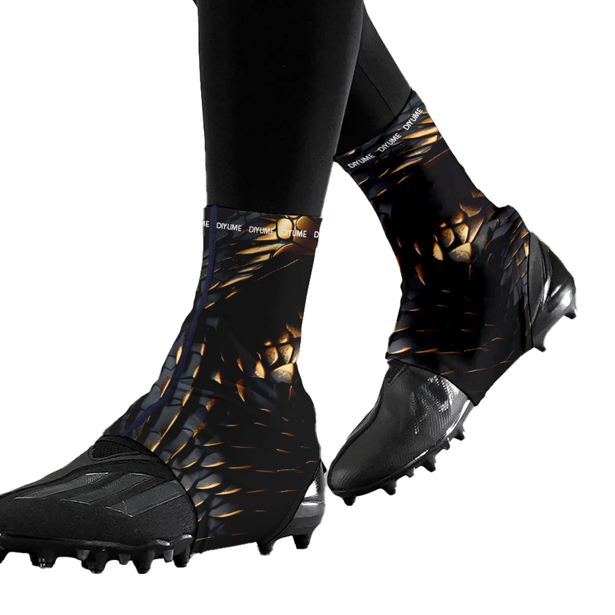 Add Text Logo Animals Softball Spats Cleat Covers Shoe Sleeves