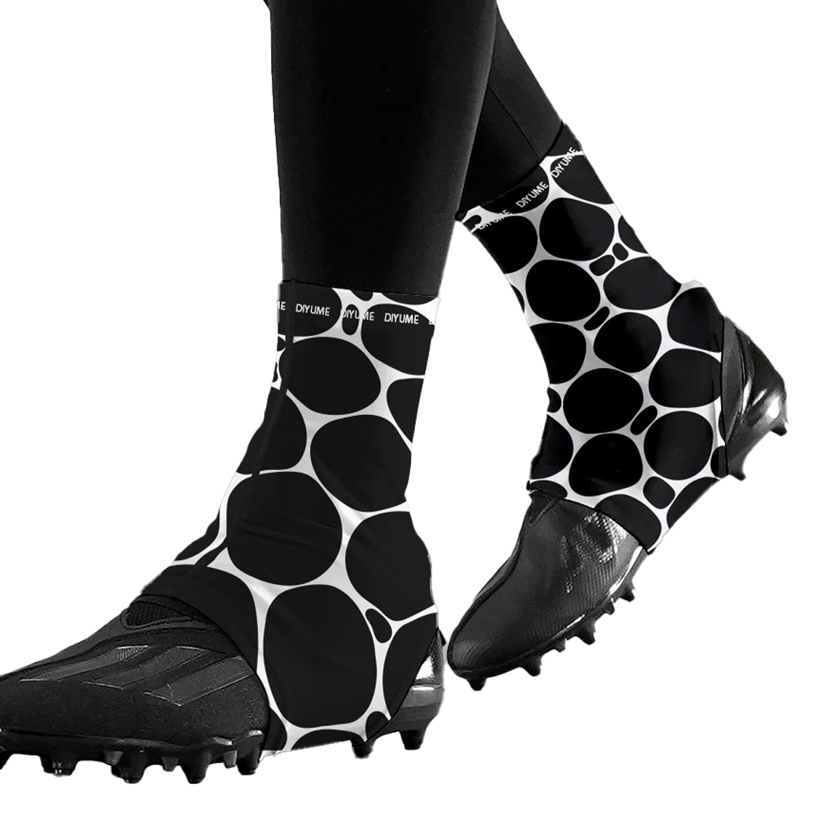 Add Text Logo Animals Softball Spats Cleat Covers Shoe Sleeves