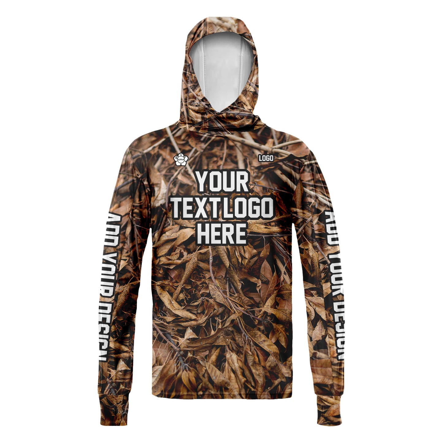 Unisex Woodland Sun Shirt Hooded Add Your Text Photo