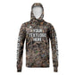 Unisex Woodland Sun Shirt Hooded Add Your Text Photo