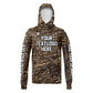 Unisex Woodland Sun Shirt Hooded Add Your Text Photo