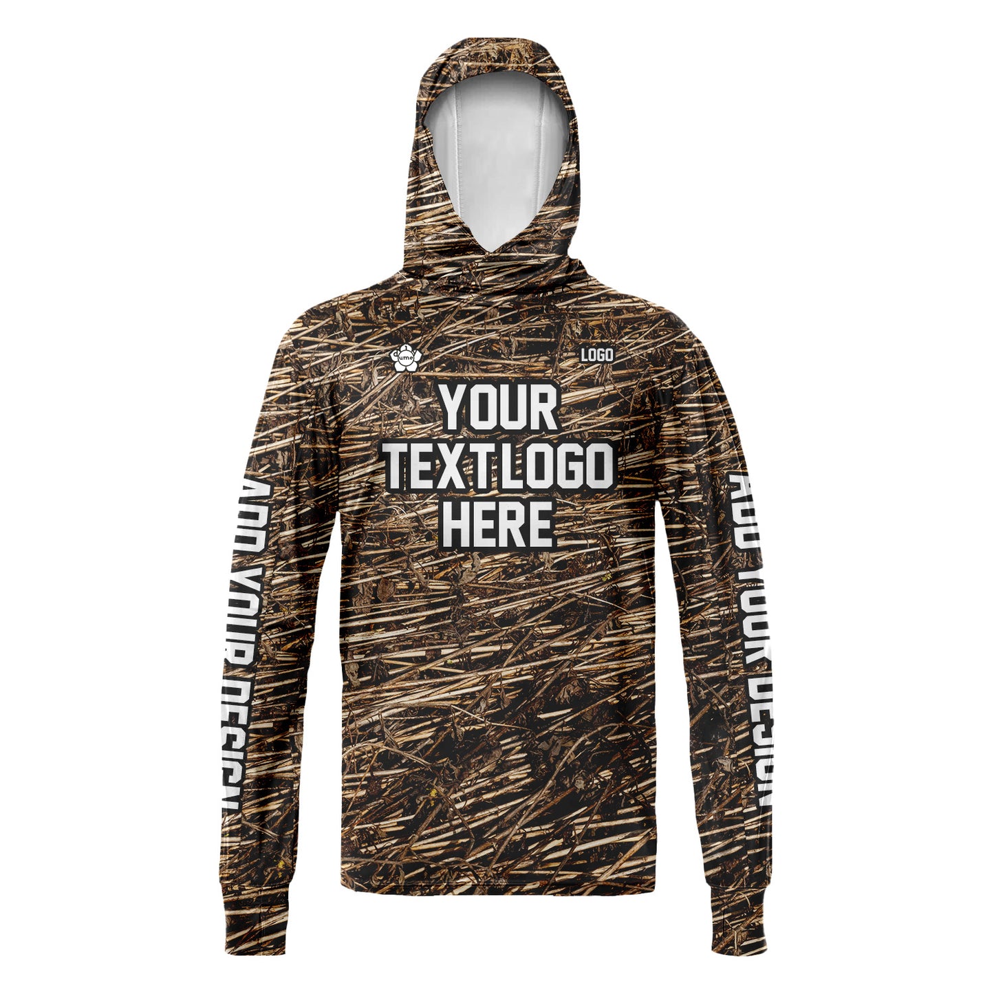 Unisex Woodland Sun Shirt Hooded Add Your Text Photo