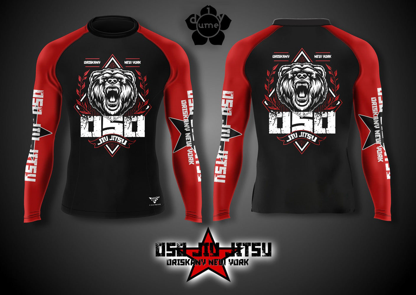 Men's Fully Customized Rashguard Compression Jersey Shirt