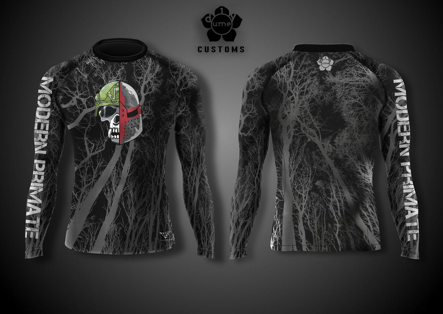 Men's Fully Customized Rashguard Compression Jersey Shirt