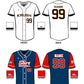 Personalized Jungle Camouflage Baseball Jerseys Full Button