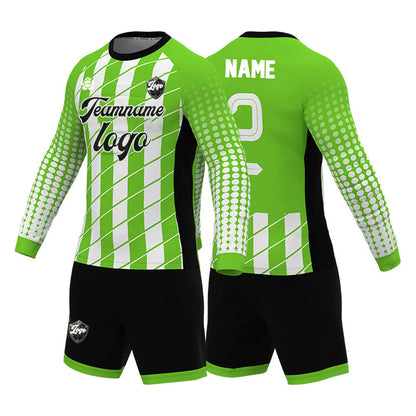 Soccer Goalie Jersey Football Shirt for Adult/Kids