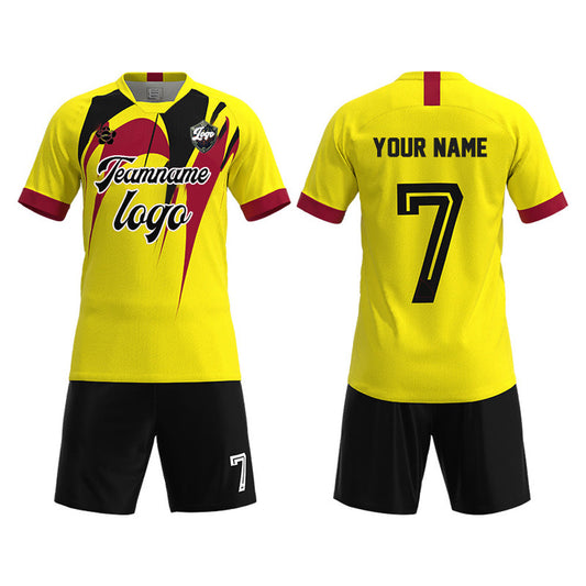 Custom Soccer Jersey Set Casual Sports Training Uniforms